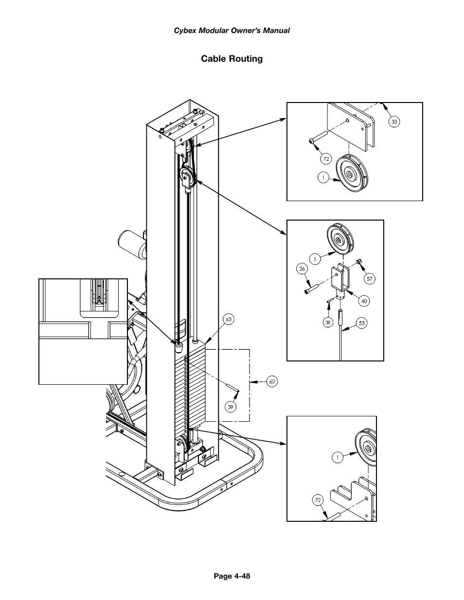 Cybex 55620H Modular User Manual | Page 102 / 190