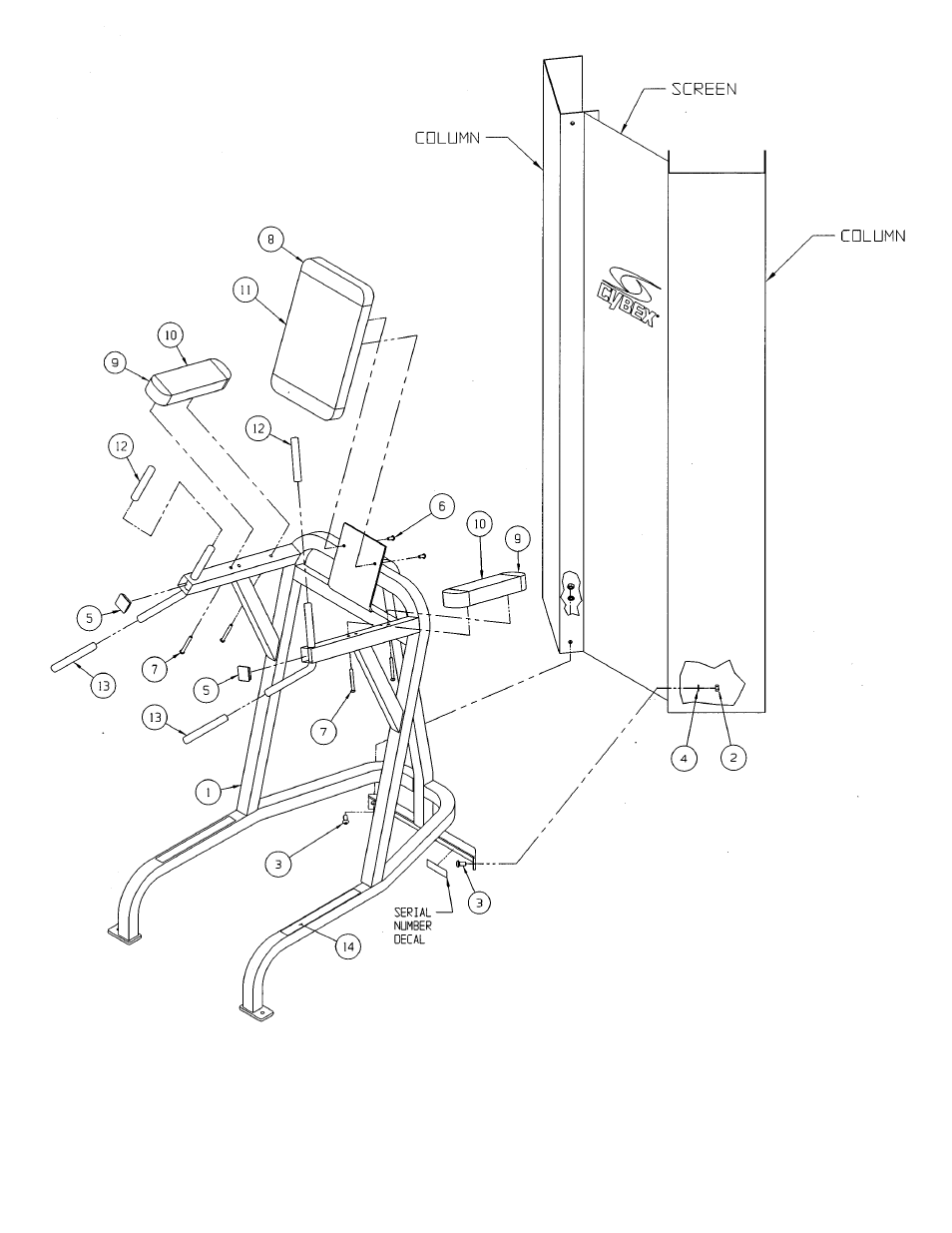 Cybex 55620H Modular User Manual | Page 141 / 190