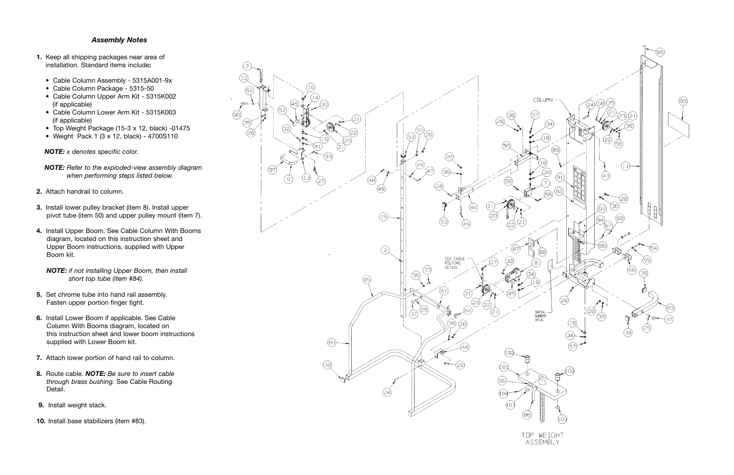 Cybex 55620H Modular User Manual | Page 153 / 190