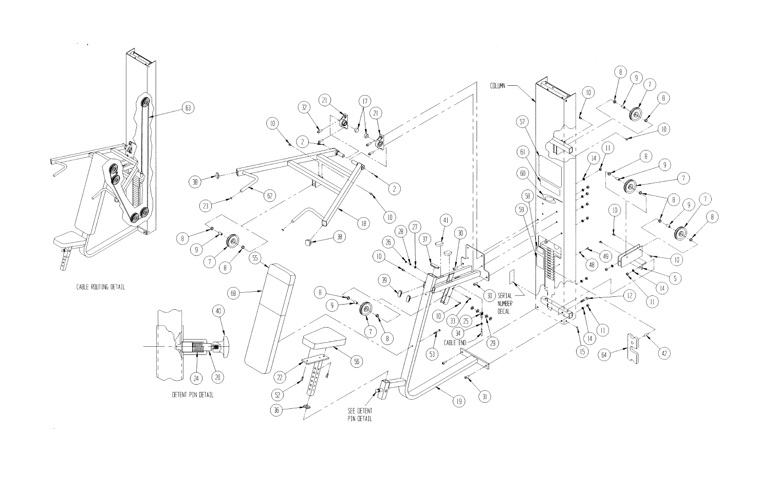 Cybex 55620H Modular User Manual | Page 161 / 190