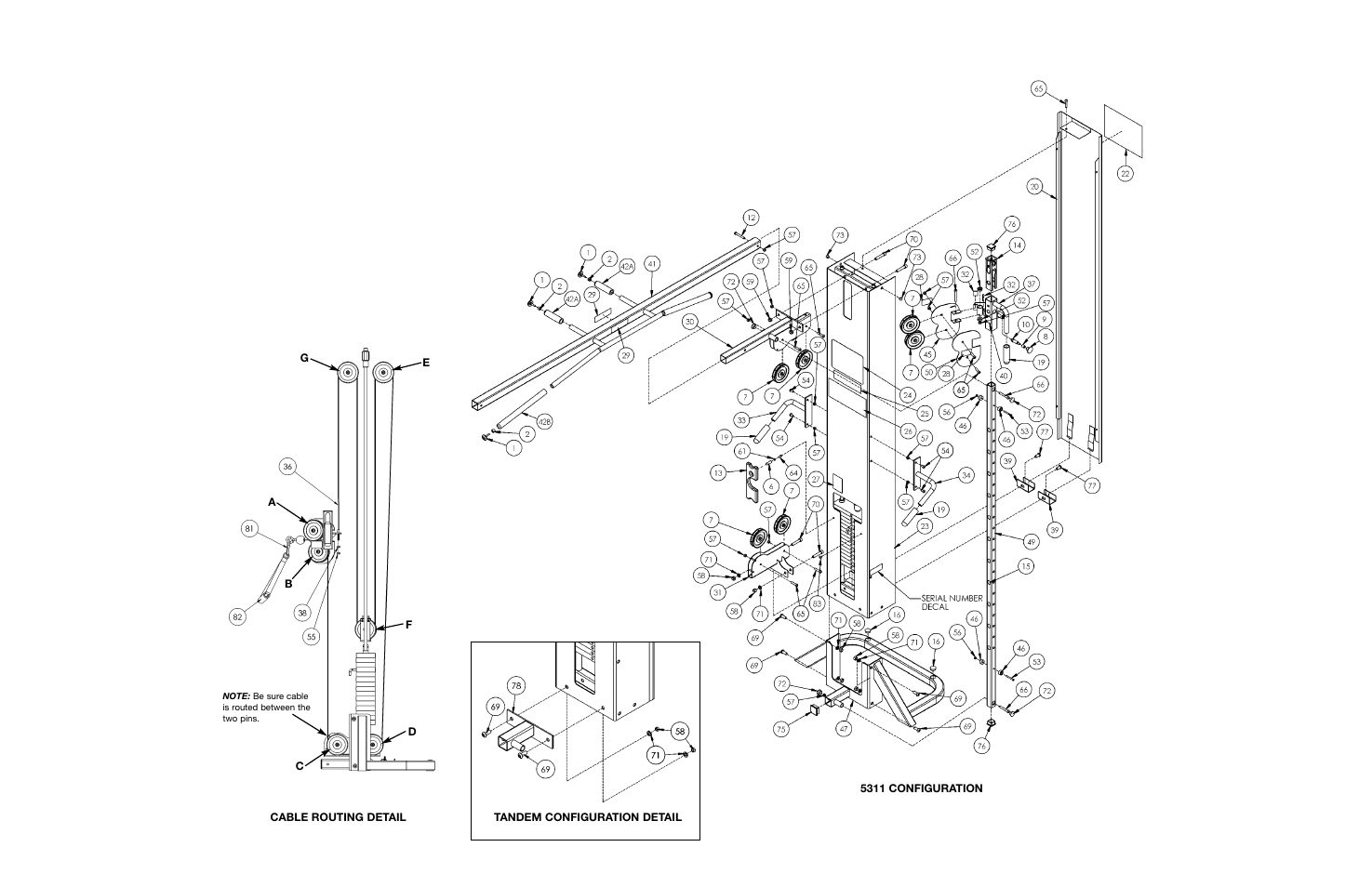 Cybex 55620H Modular User Manual | Page 179 / 190