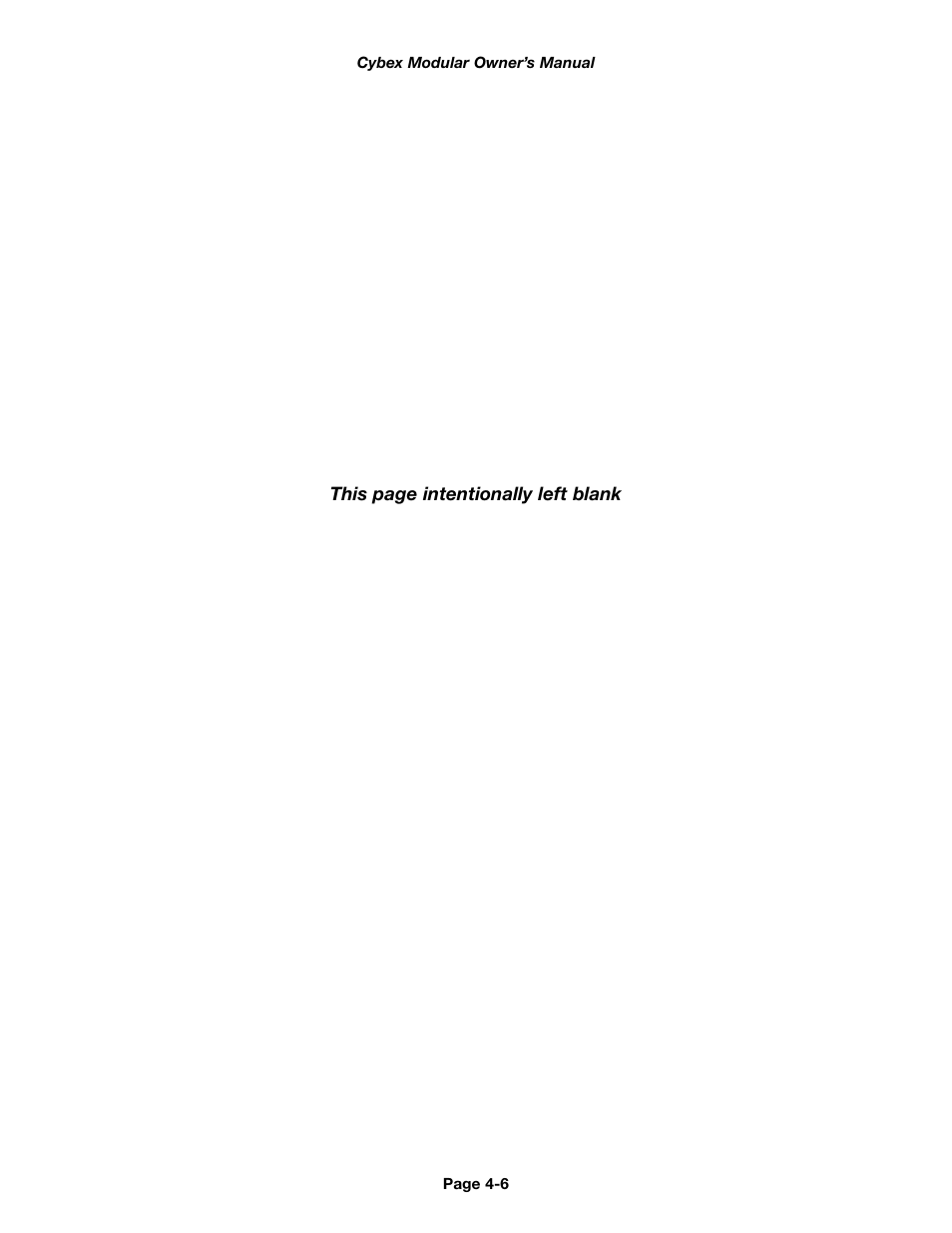 Cybex 55620H Modular User Manual | Page 60 / 190
