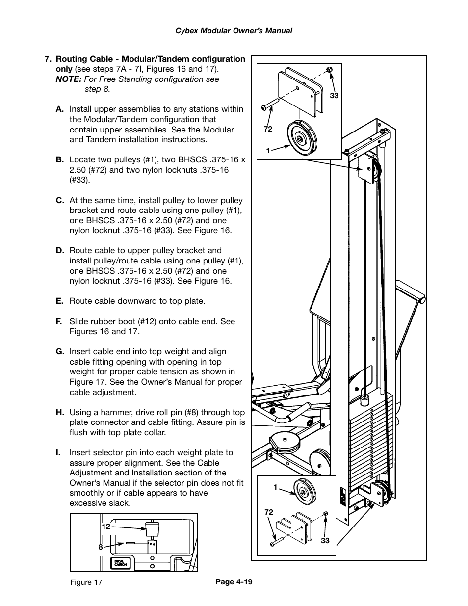 Cybex 55620H Modular User Manual | Page 73 / 190
