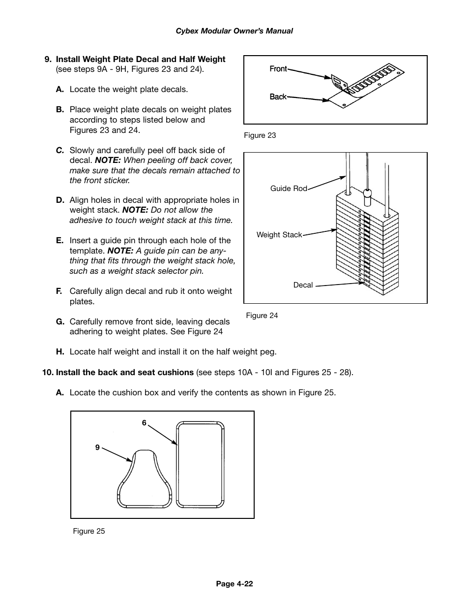 Cybex 55620H Modular User Manual | Page 76 / 190