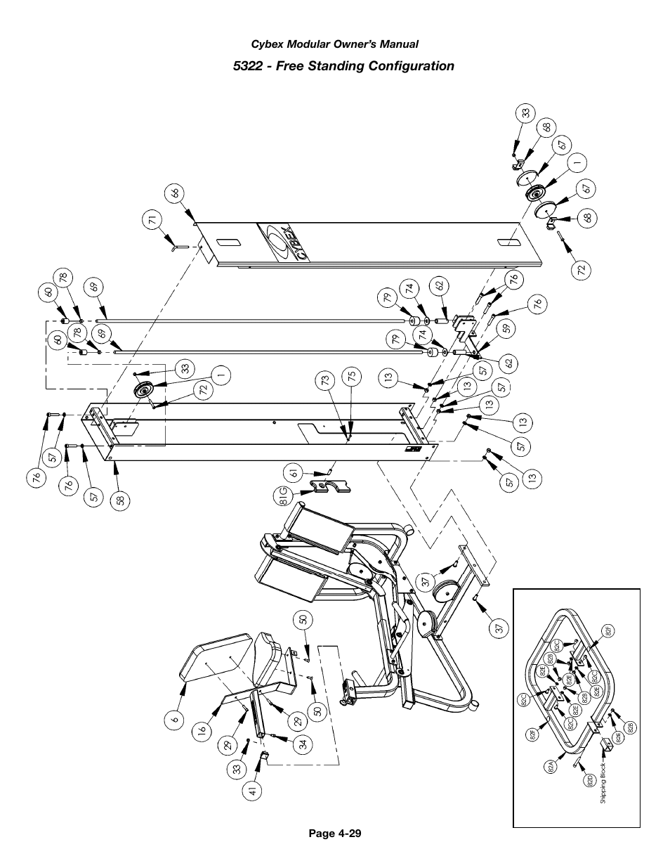 Cybex 55620H Modular User Manual | Page 83 / 190