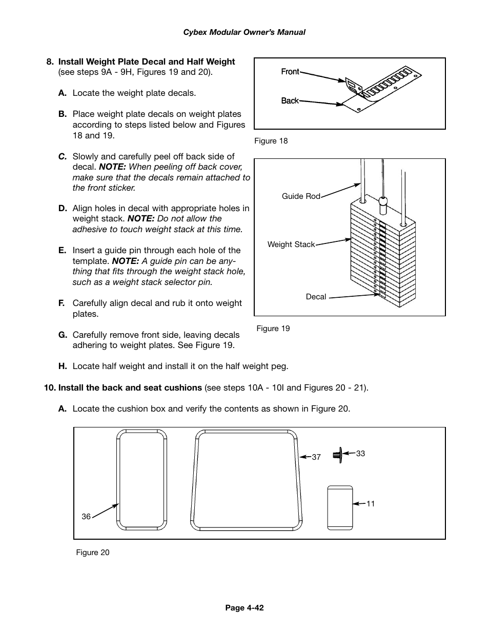 Cybex 55620H Modular User Manual | Page 96 / 190