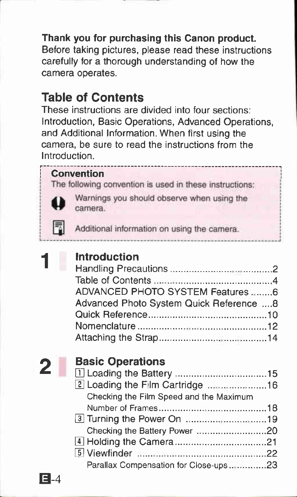 Canon IXUS Z70 User Manual | Page 4 / 57