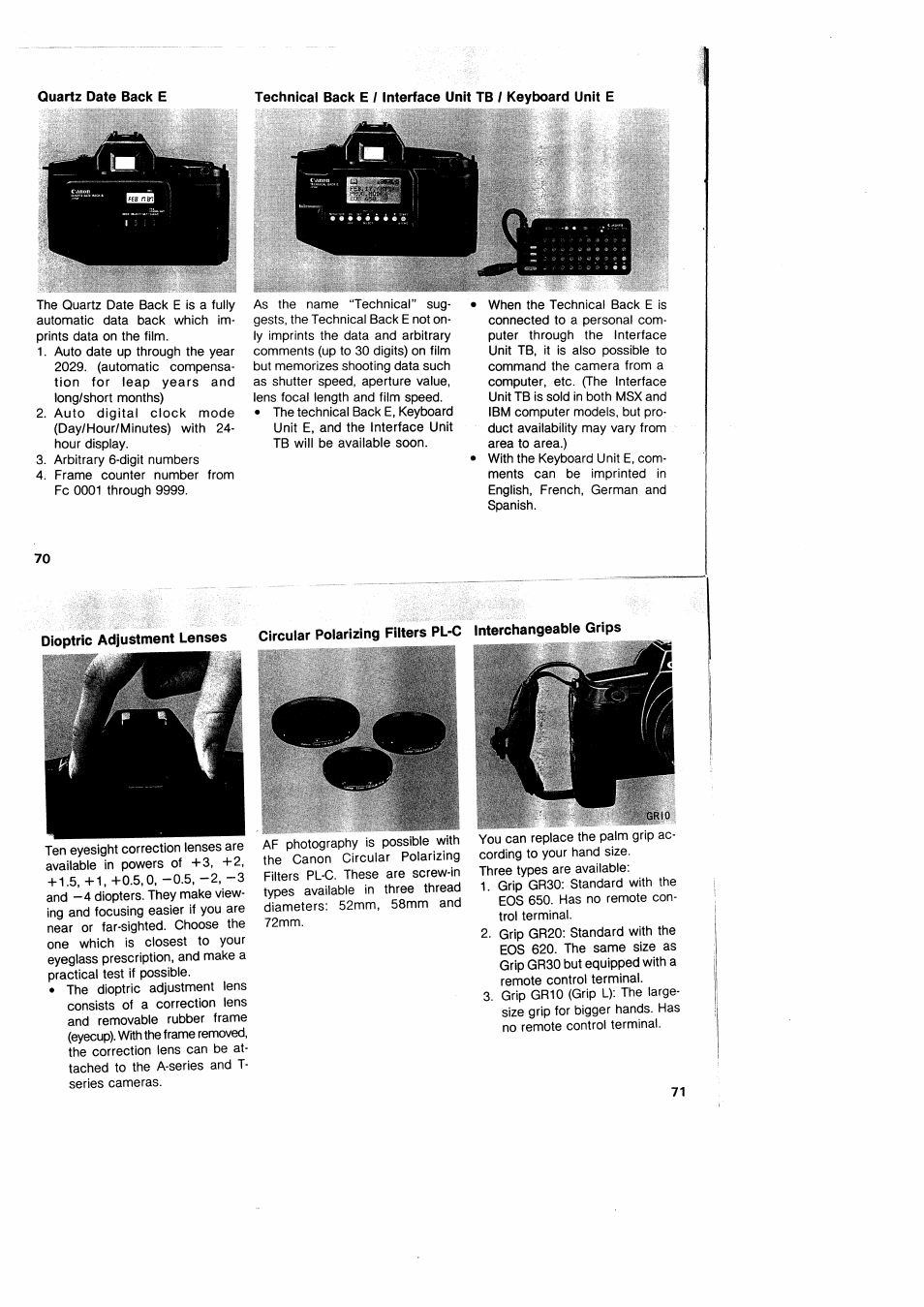 Canon EOS 650 User Manual | Page 38 / 45