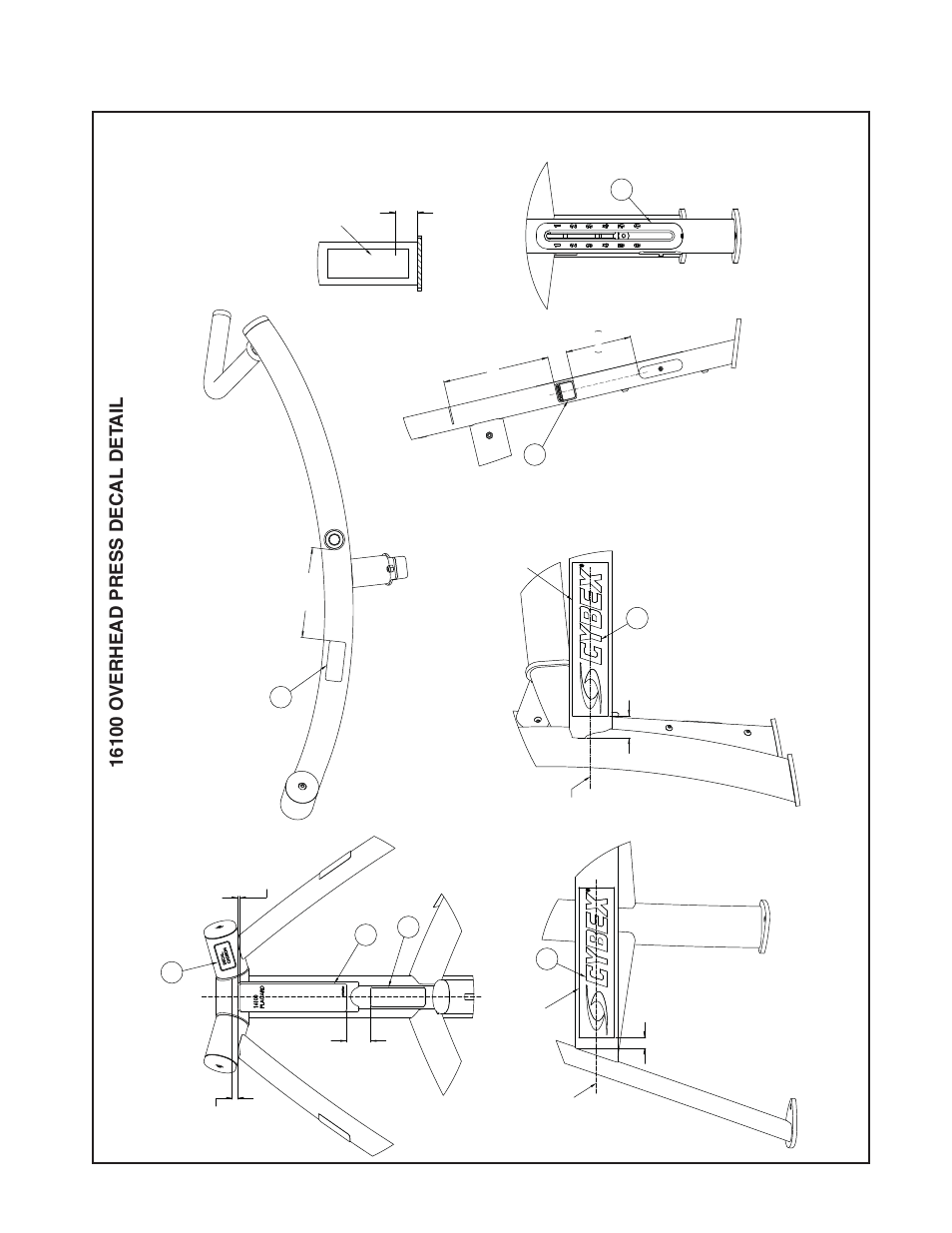 Cybex 16100 Plate Loaded Overhead Press User Manual | Page 20 / 22