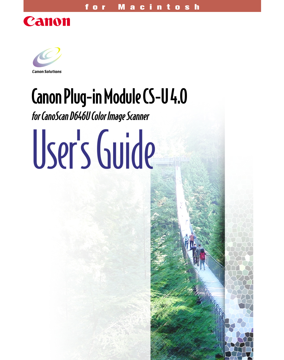 Canon D646U User Manual | 69 pages