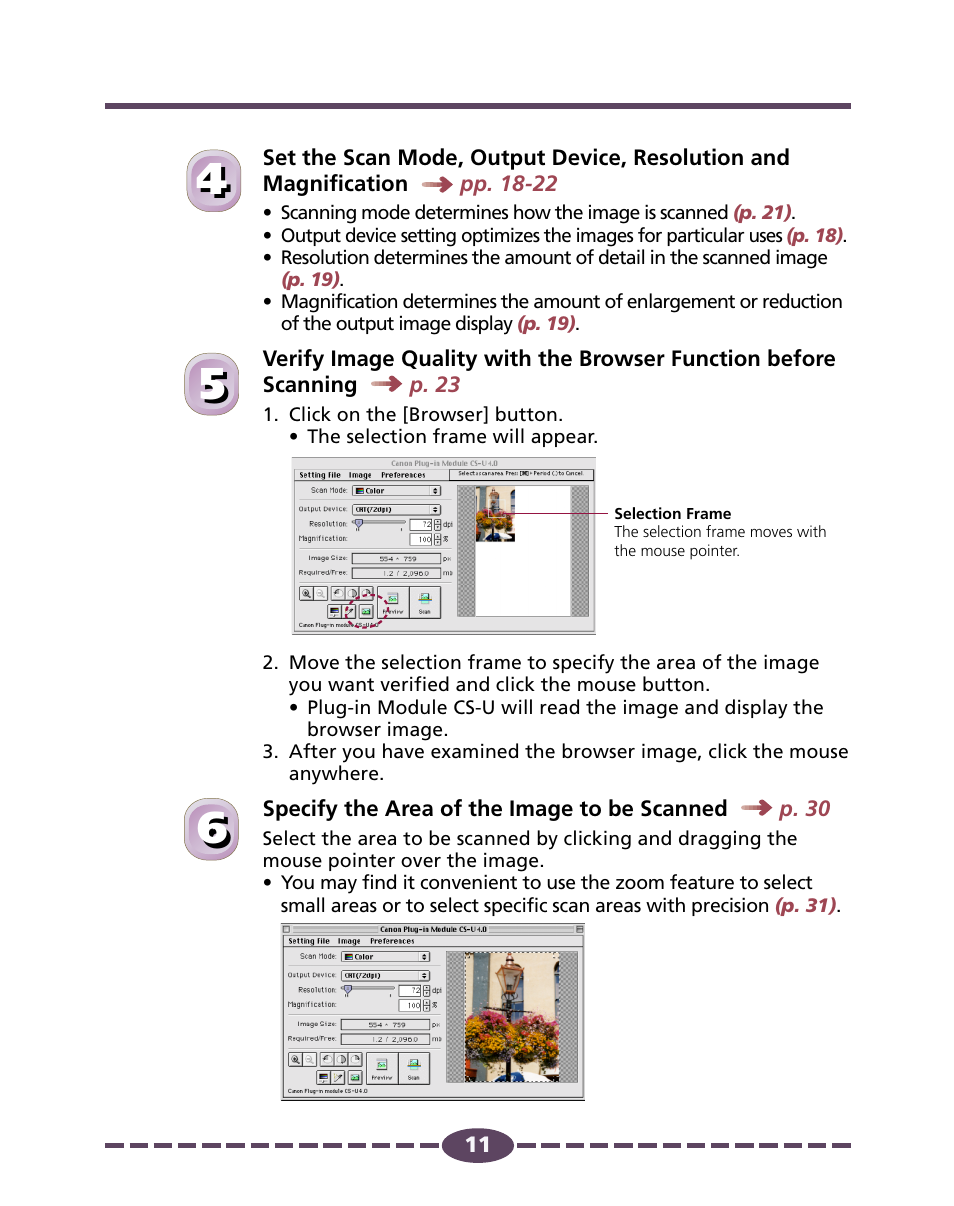 Canon D646U User Manual | Page 11 / 69