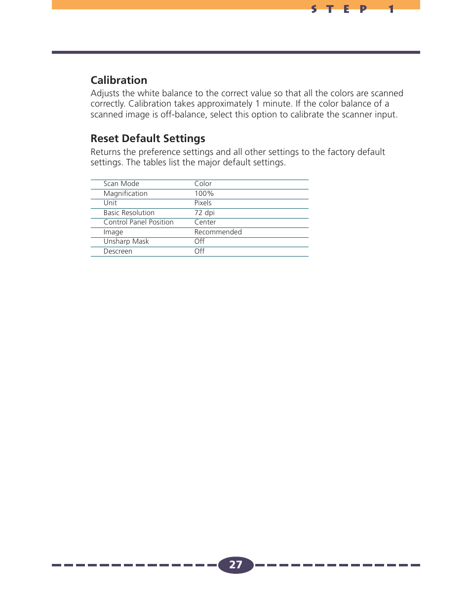 Reset default settings, Close plug-in after scan | Canon D646U User Manual | Page 27 / 69