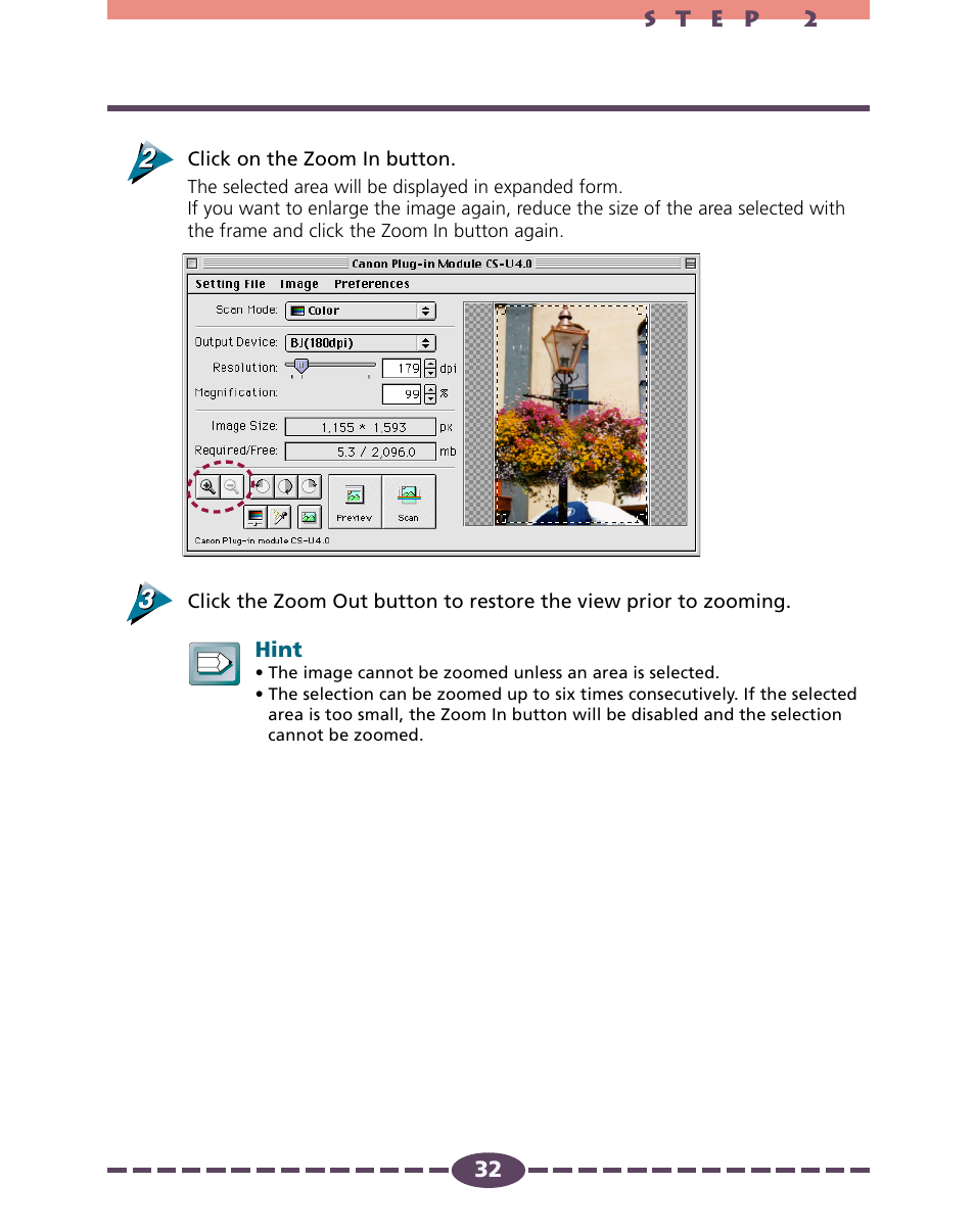 P. 32 | Canon D646U User Manual | Page 32 / 69