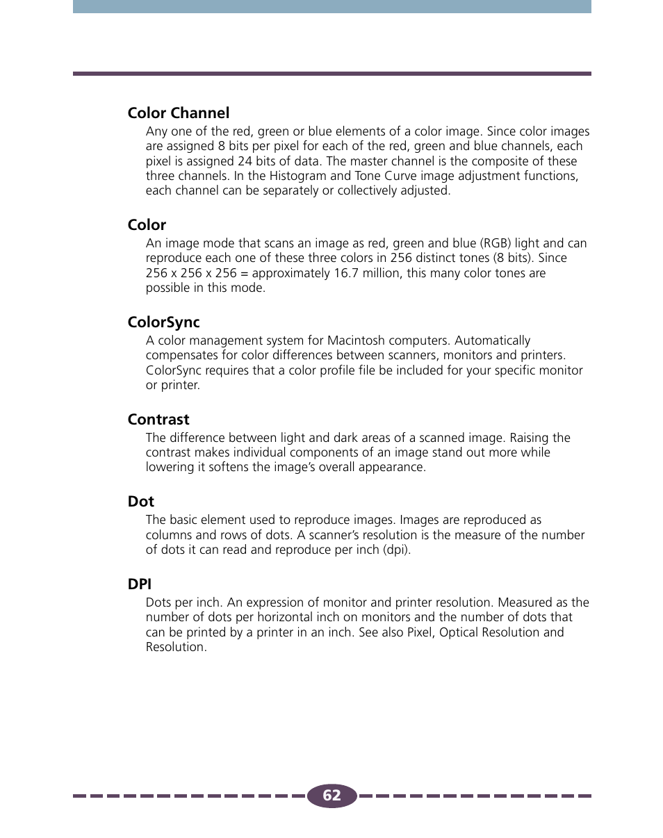 Canon D646U User Manual | Page 62 / 69