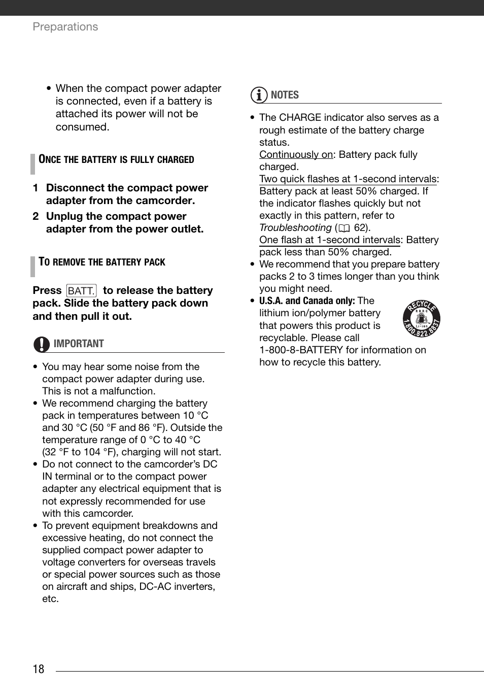 Canon Digital Video Camcorder ZR900 User Manual | Page 20 / 85