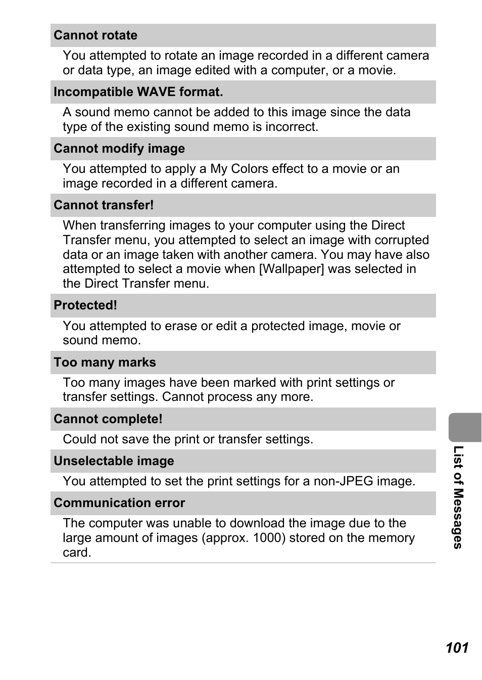 Canon A710 IS User Manual | Page 103 / 138