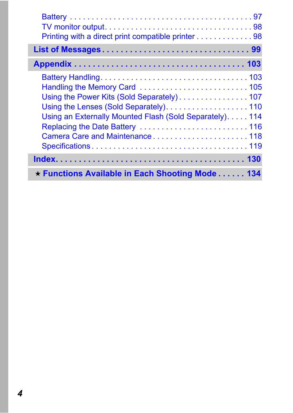 Canon A710 IS User Manual | Page 6 / 138