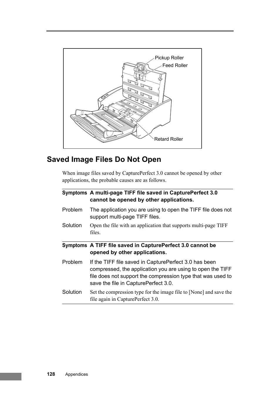 Saved image files do not open | Canon DR-6030C User Manual | Page 134 / 145