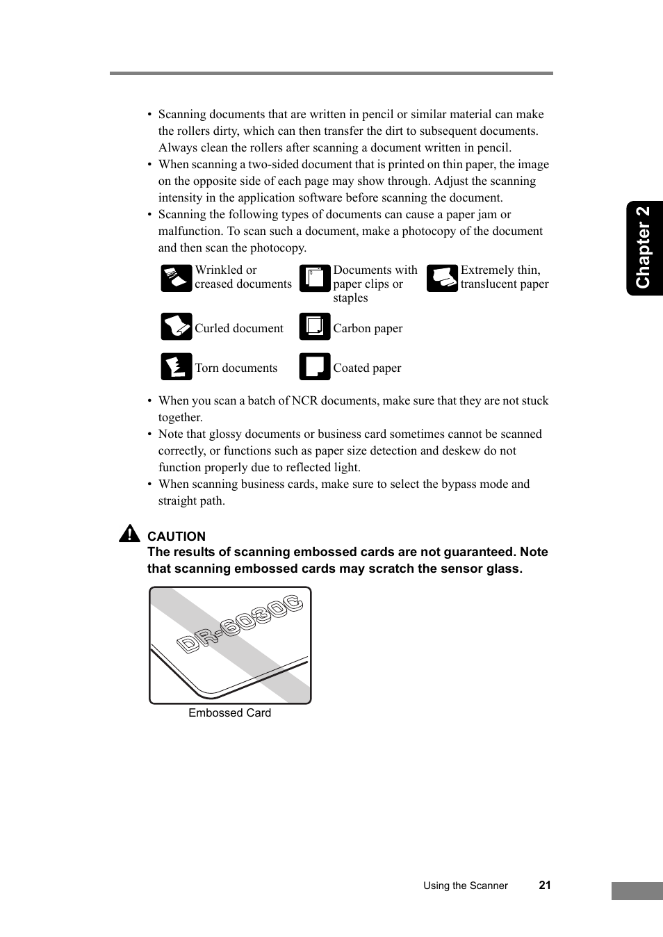 Chapter 2 | Canon DR-6030C User Manual | Page 27 / 145