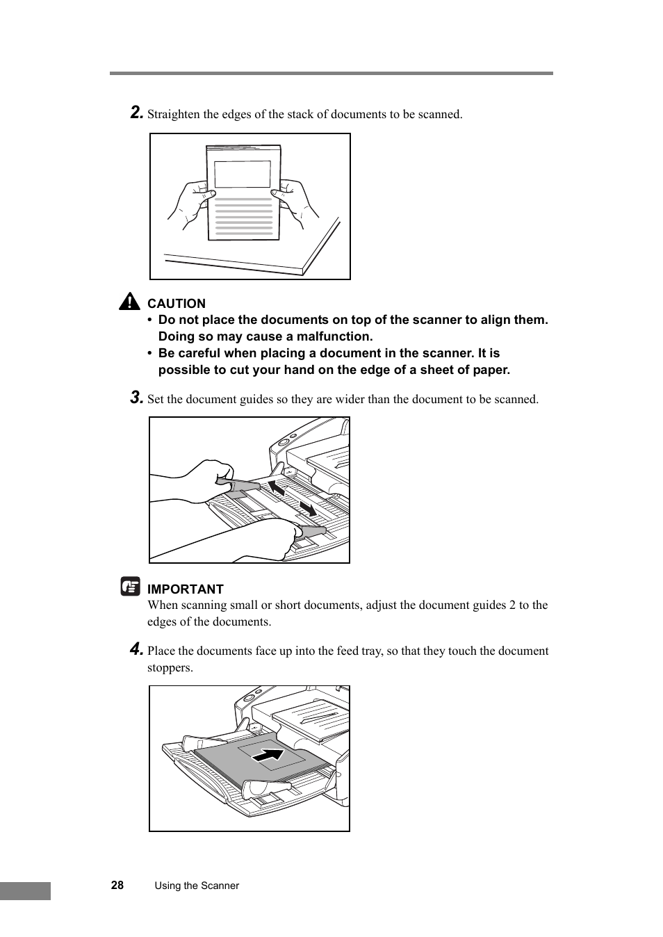 P. 28 an, See p. 28 and p | Canon DR-6030C User Manual | Page 34 / 145