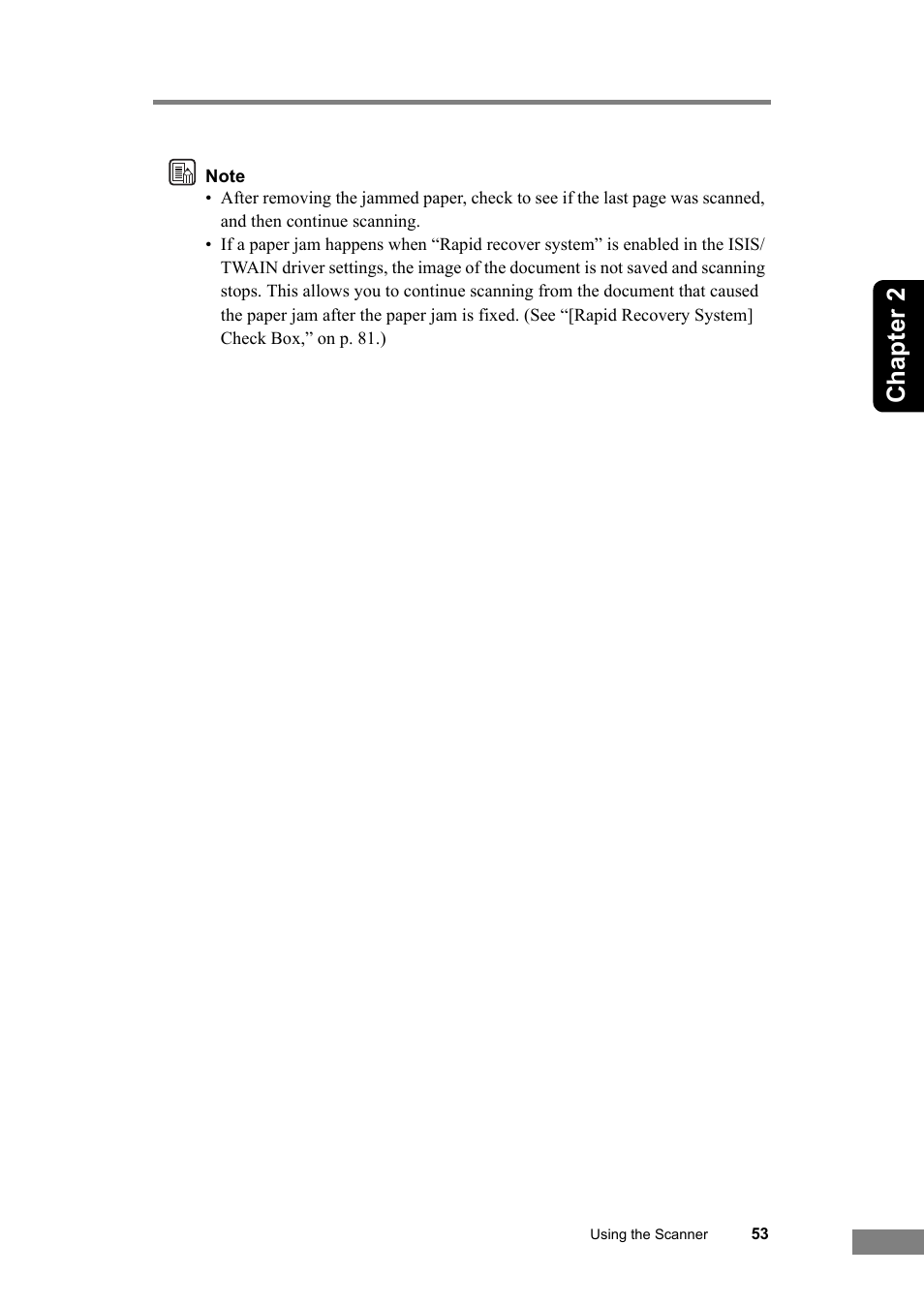 Chapter 2 | Canon DR-6030C User Manual | Page 59 / 145