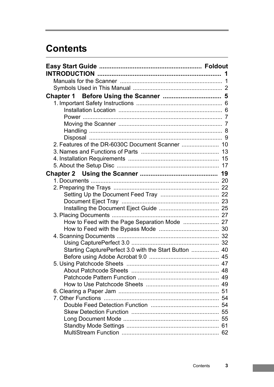 Canon DR-6030C User Manual | Page 9 / 145