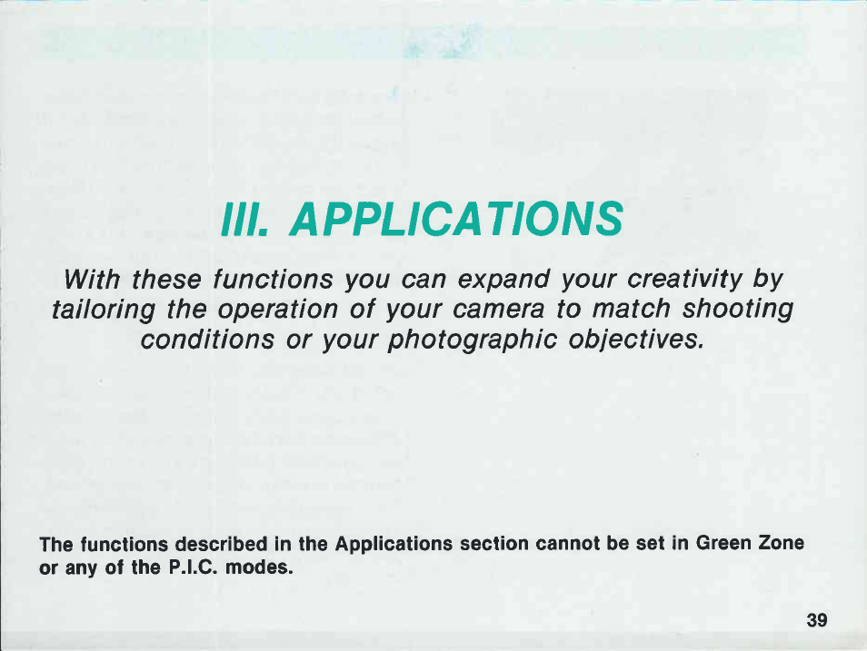 Sports | Canon EOS 1000 F User Manual | Page 41 / 105