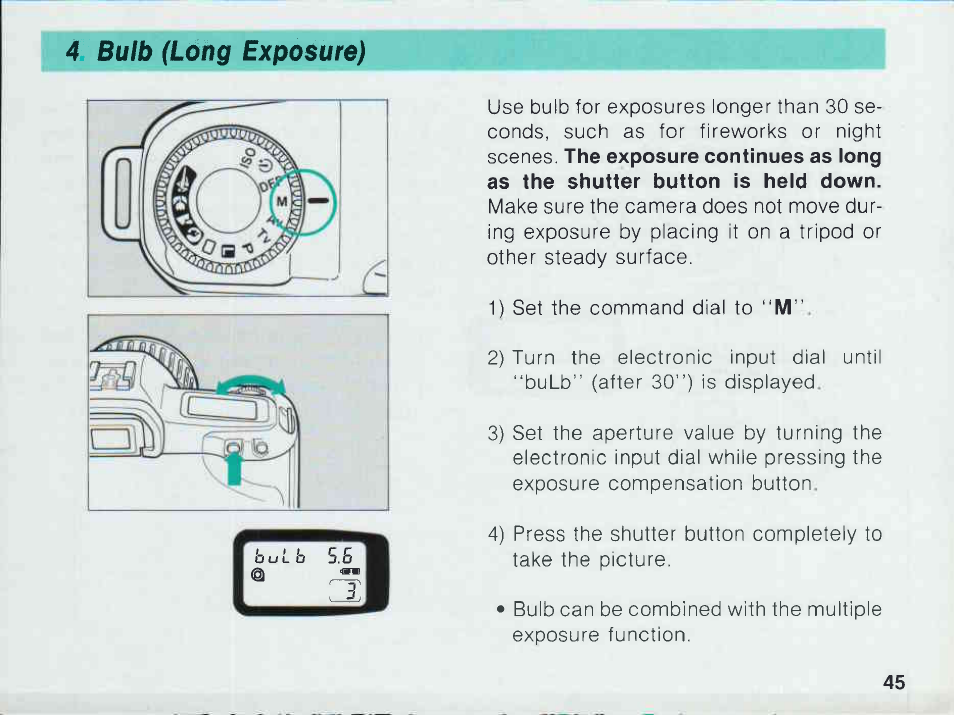 Canon EOS 1000 F User Manual | Page 47 / 105