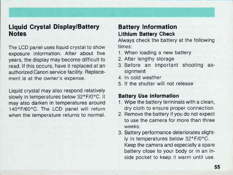 Canon EOS 1000 F User Manual | Page 57 / 105