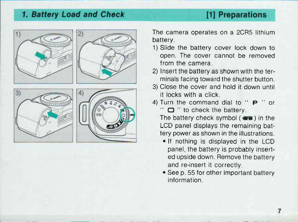 Canon EOS 1000 F User Manual | Page 9 / 105