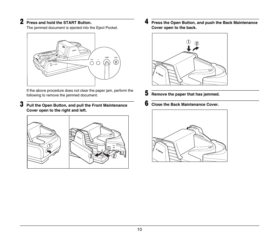 Canon IMAGEFORMULA CR-190I M111021 User Manual | Page 11 / 31