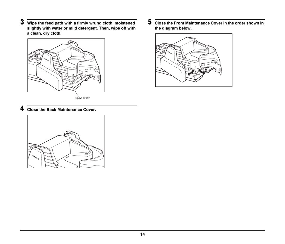 Canon IMAGEFORMULA CR-190I M111021 User Manual | Page 15 / 31