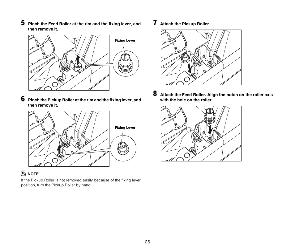 Canon IMAGEFORMULA CR-190I M111021 User Manual | Page 27 / 31