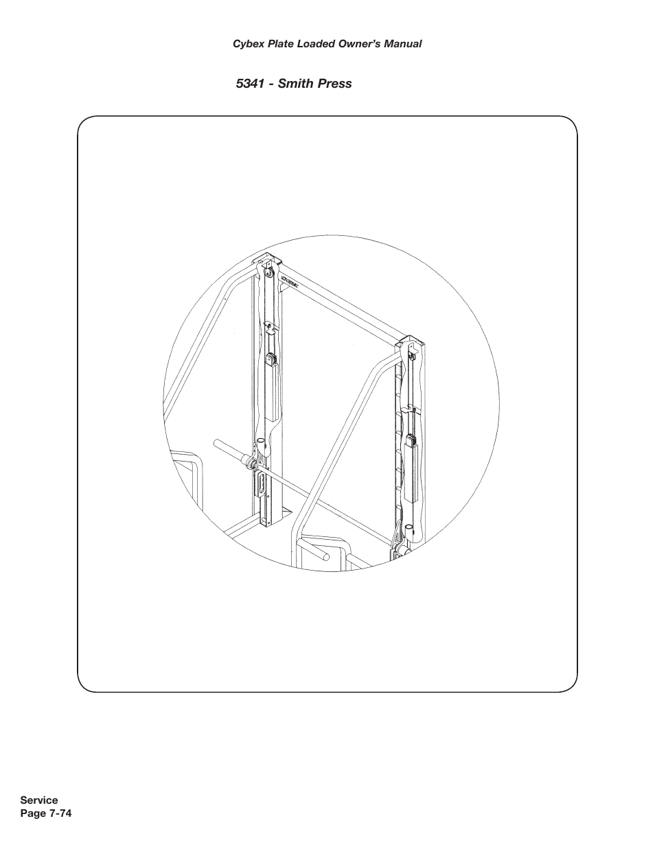 Cybex 5000 Series PL User Manual | Page 192 / 206