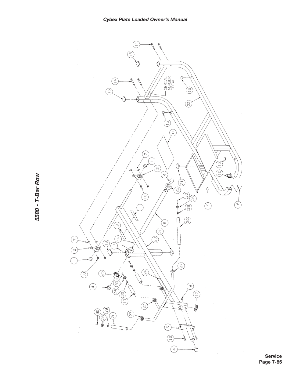 Cybex 5000 Series PL User Manual | Page 203 / 206