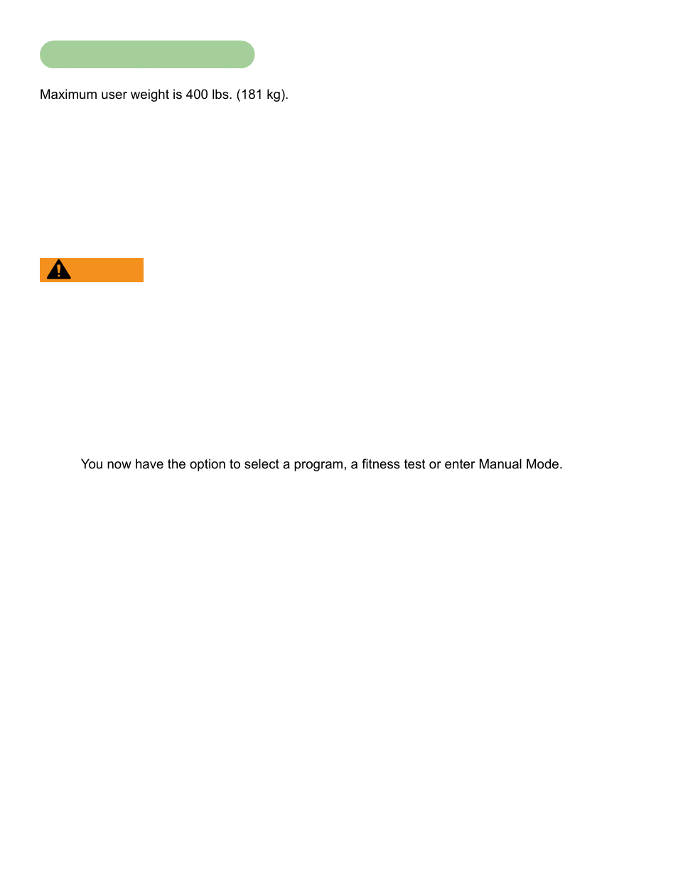 Detailed operation guide | Cybex 751T Treadmill User Manual | Page 35 / 60