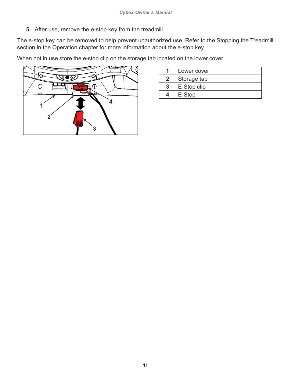 Cybex 770T Treadmill User Manual | Page 11 / 98