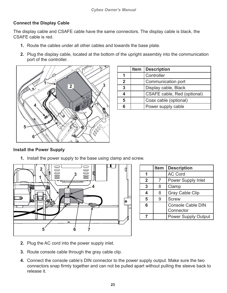 Cybex 770T Treadmill User Manual | Page 23 / 98