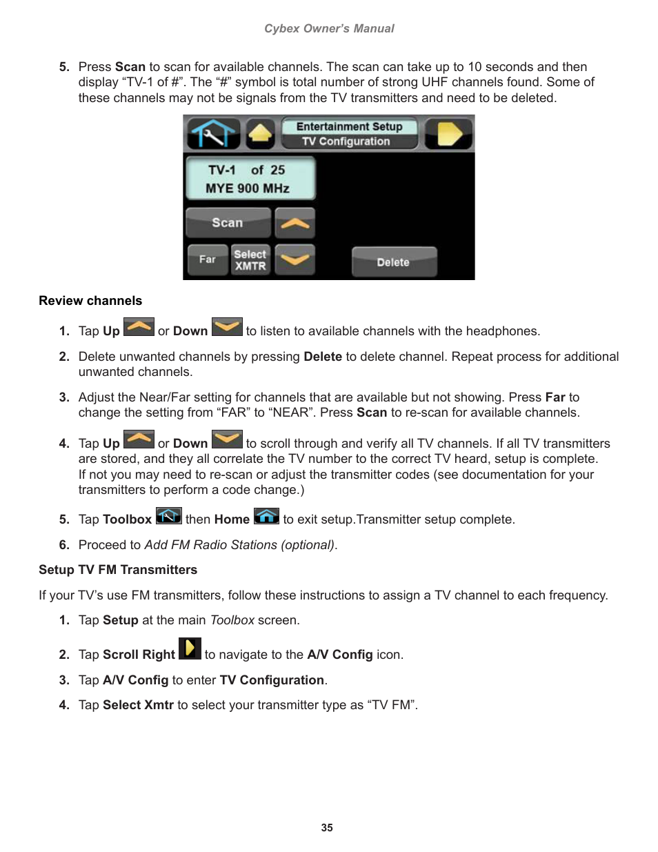 Cybex 770T Treadmill User Manual | Page 35 / 98