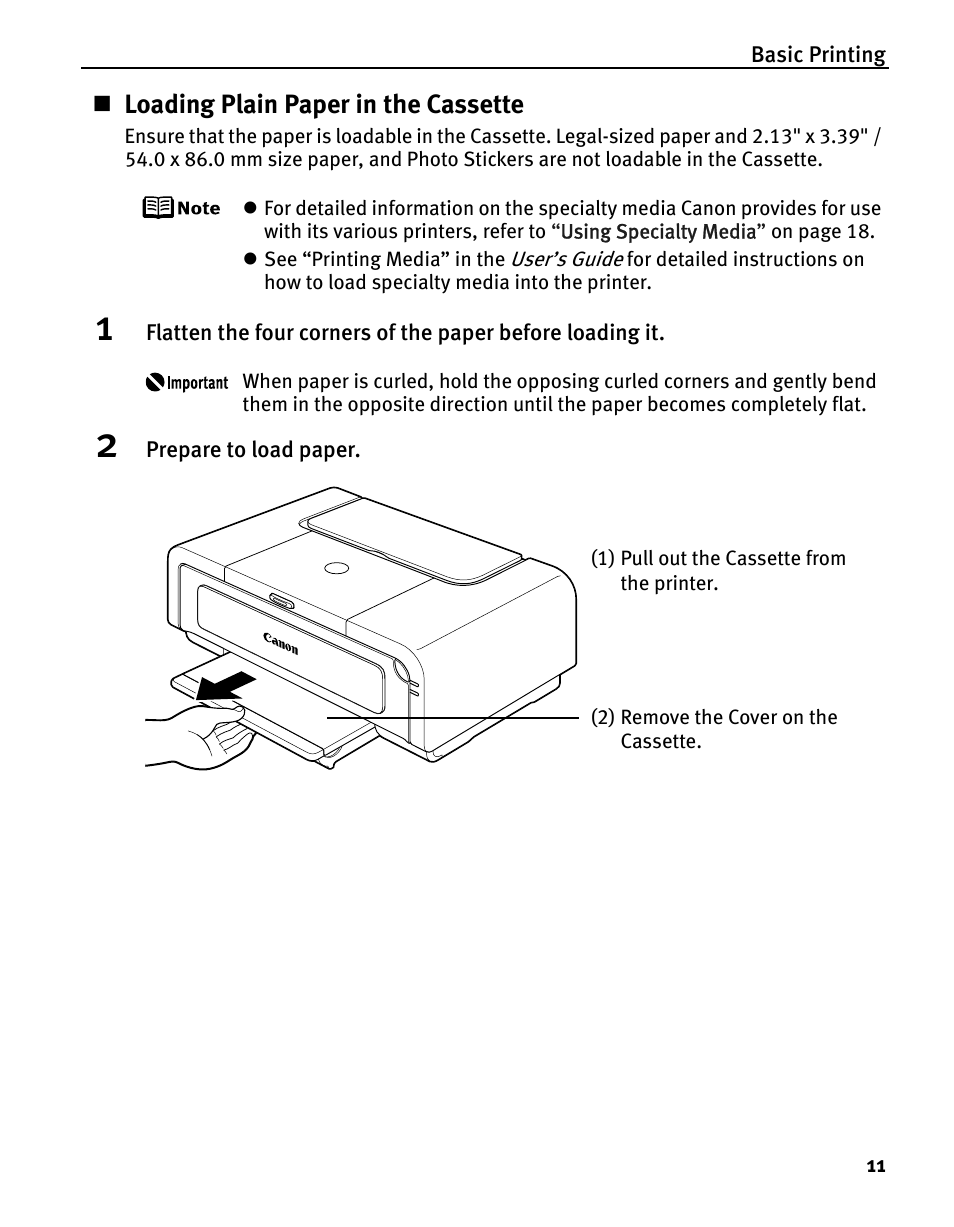 Canon iP5200 User Manual | Page 15 / 104