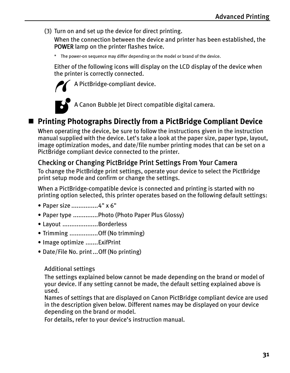Canon iP5200 User Manual | Page 35 / 104