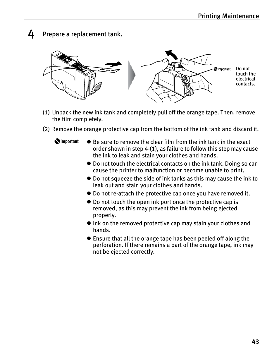 Canon iP5200 User Manual | Page 47 / 104