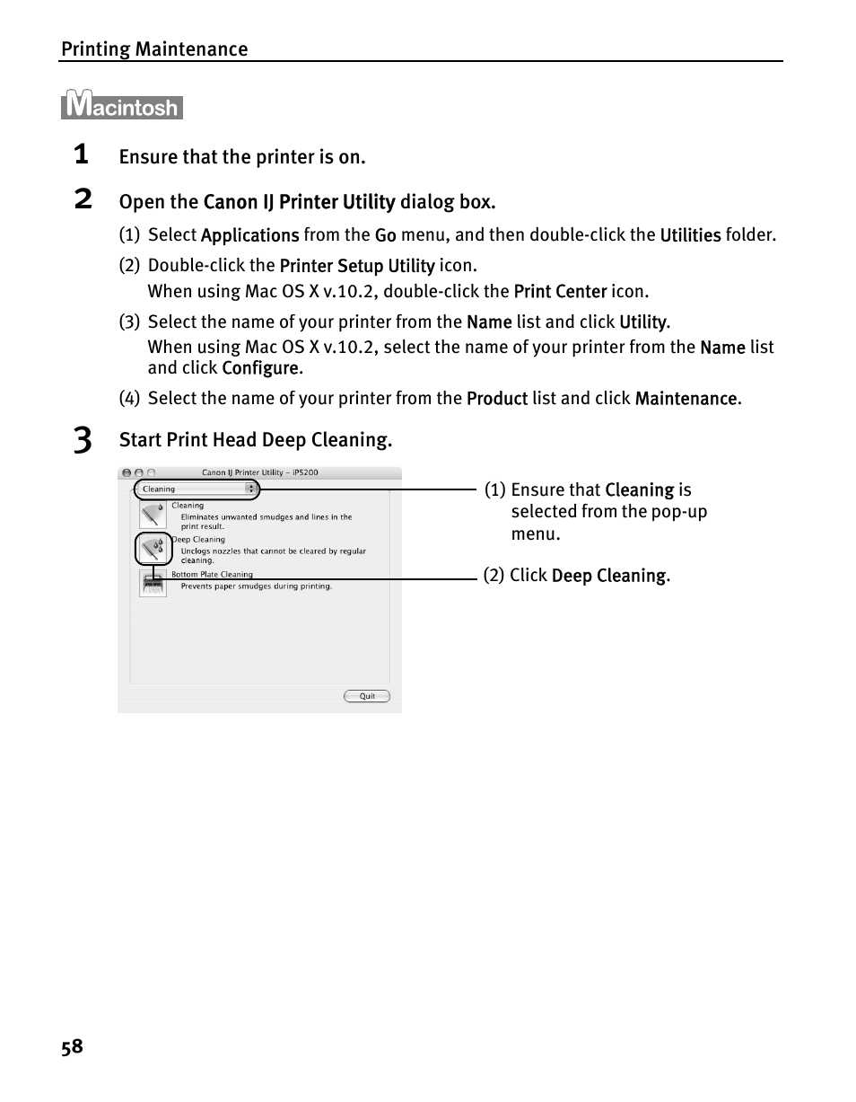 Canon iP5200 User Manual | Page 62 / 104