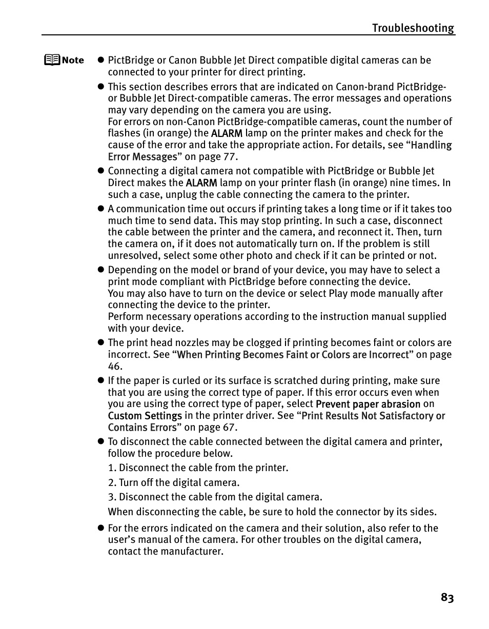 Canon iP5200 User Manual | Page 87 / 104