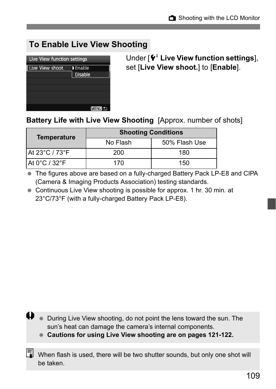 Canon 550D User Manual | Page 109 / 260