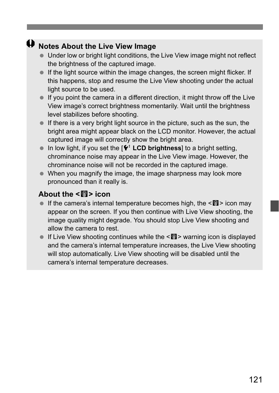 Canon 550D User Manual | Page 121 / 260