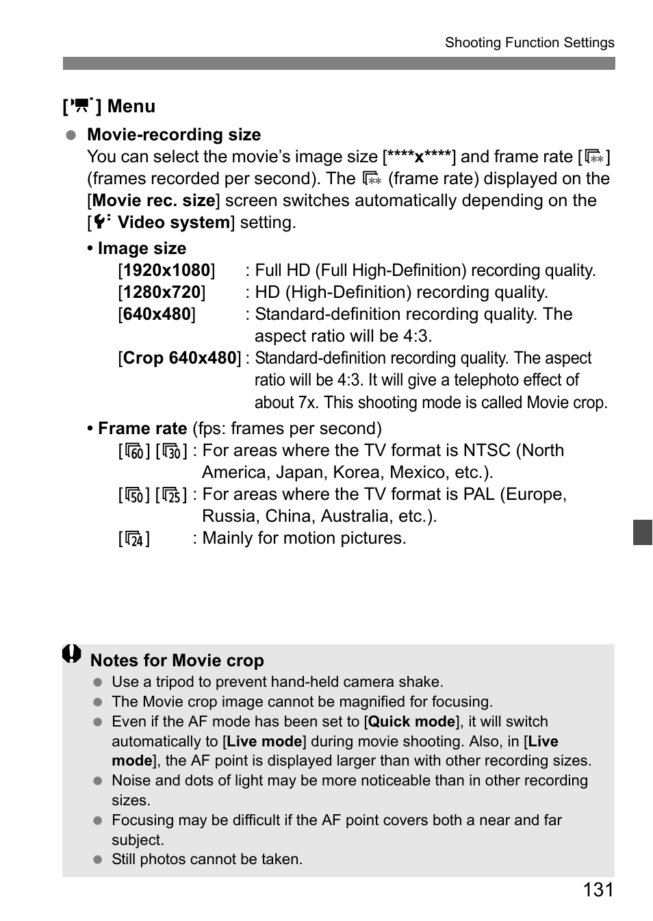 Canon 550D User Manual | Page 131 / 260