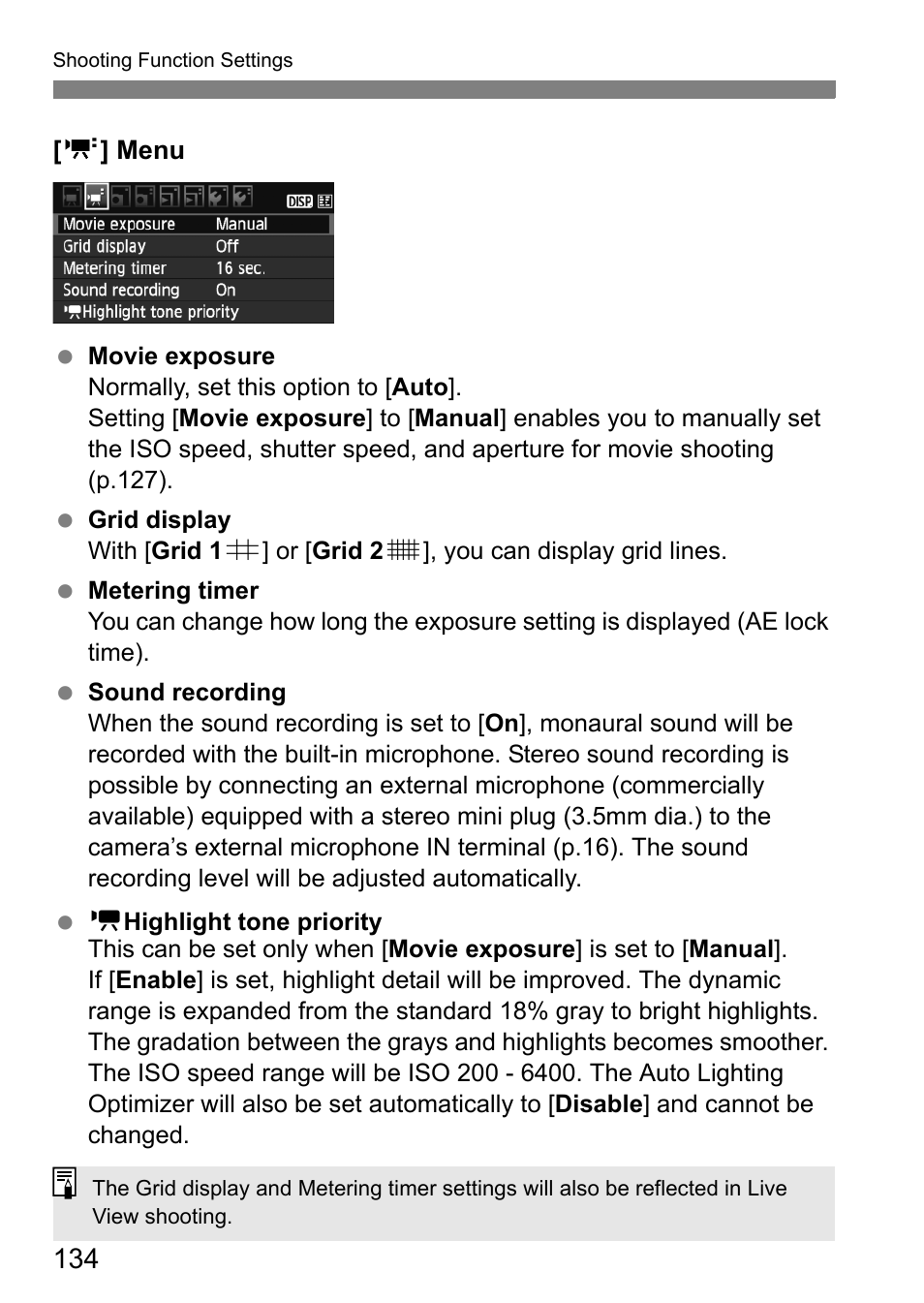 Canon 550D User Manual | Page 134 / 260