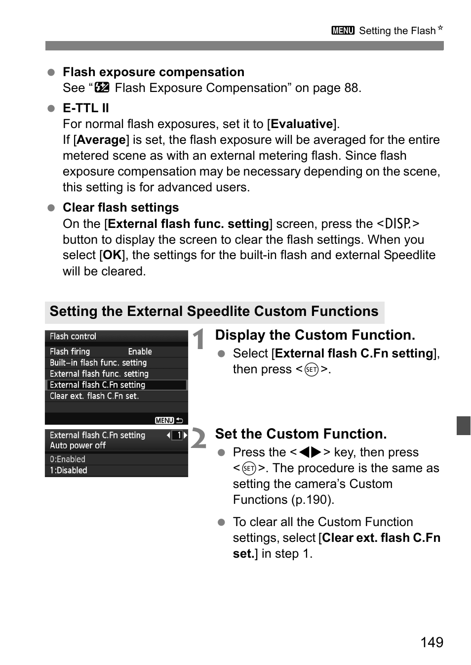 Canon 550D User Manual | Page 149 / 260