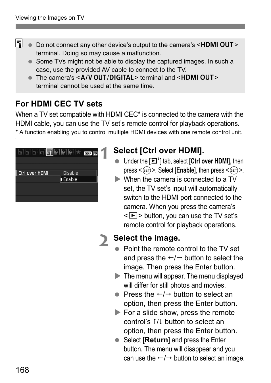 Canon 550D User Manual | Page 168 / 260